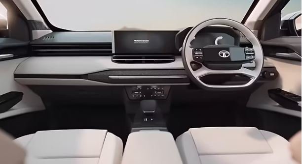 Tata Sierra EV Interior Teased
